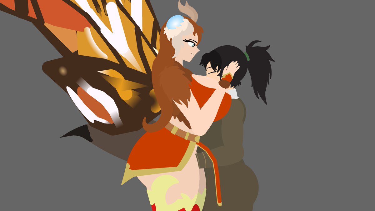 Enchant93812075's tweet photo. When your friend is in a sad mood for no reason: Miller vs Mothra's response. Commission for @JeXstream_Ram https://t.co/kKF8Z09j3h