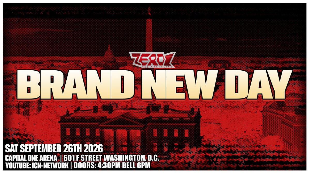 ZERO1CAW's tweet photo. ZERO-1 BRAND NEW DAY  

Match card announcement https://t.co/CKqG7ZVdRY