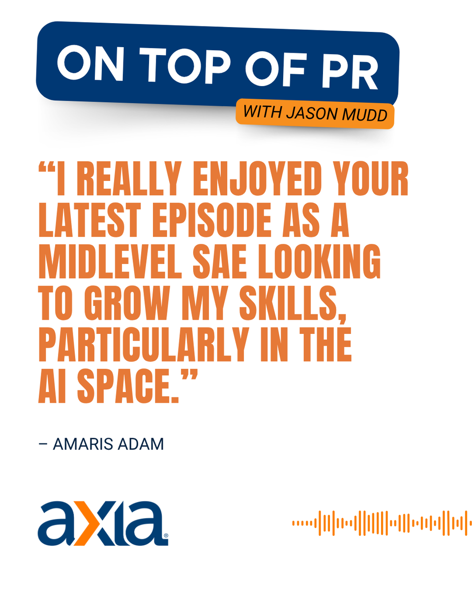 AxiaPR's tweet photo. The best feedback comes from the people who listen.

If you've been enjoying the podcast, we'd love to hear what you think. Your review helps others discover the show and join the conversation.

https://t.co/kMebj7GmDd

⭐ Thank you for listening and for sharing your feedback. https://t.co/8YDbgpCbqK