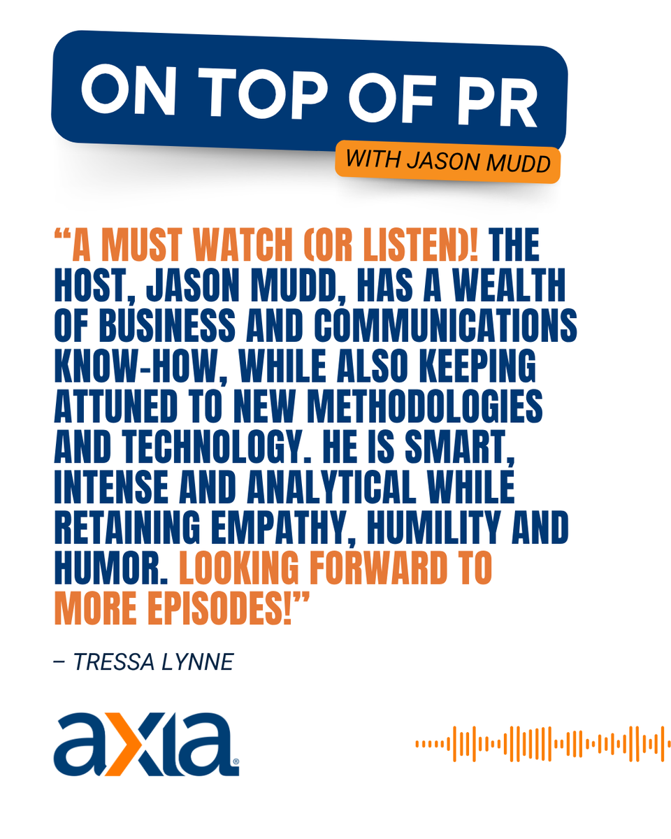 AxiaPR's tweet photo. The best feedback comes from the people who listen.

If you've been enjoying the podcast, we'd love to hear what you think. Your review helps others discover the show and join the conversation.

https://t.co/kMebj7GmDd

⭐ Thank you for listening and for sharing your feedback. https://t.co/8YDbgpCbqK