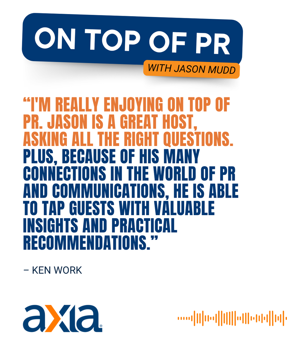 AxiaPR's tweet photo. The best feedback comes from the people who listen.

If you've been enjoying the podcast, we'd love to hear what you think. Your review helps others discover the show and join the conversation.

https://t.co/kMebj7GmDd

⭐ Thank you for listening and for sharing your feedback. https://t.co/8YDbgpCbqK