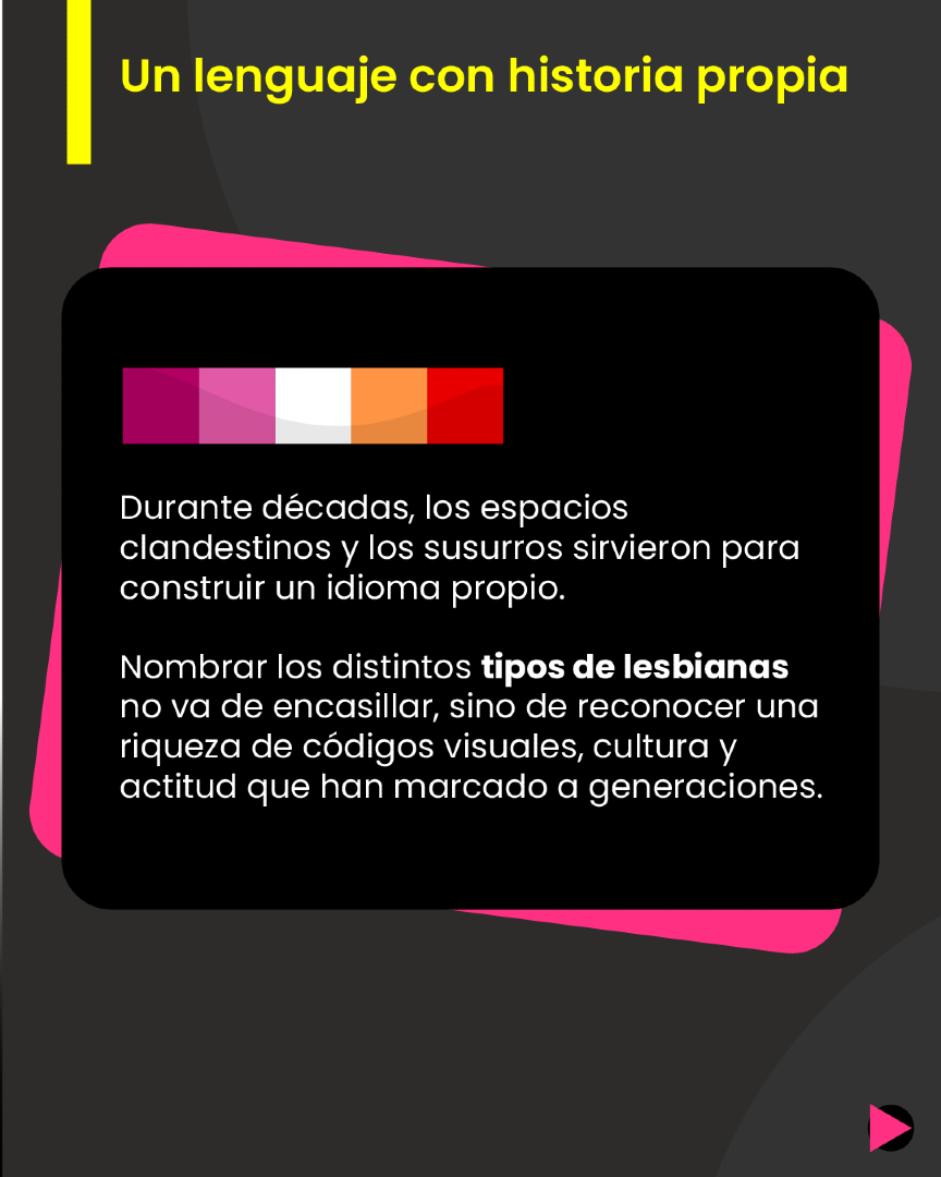 the_gaymap's tweet photo. ¿Stone Butch? ¿High Femme? ¿Gold Star? ✨ Las etiquetas queer no van de encasillar: van de actitud, historia y cultura viva.

Ni clichés ni parrafadas: desmenuzamos el vocabulario lésbico al detalle. 👇

https://t.co/Bnm1k2suDe

#CulturaQueer #Gaymap https://t.co/nGGjok3lt1