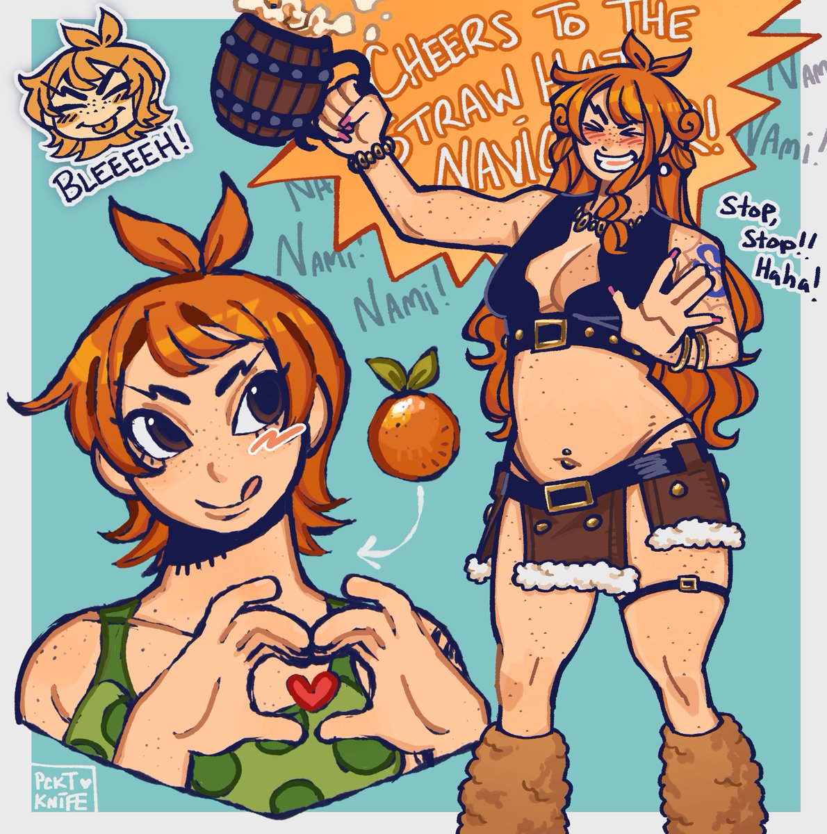 pcktknife's tweet photo. forgot to post her oopsies #onepiece https://t.co/o3kLVM32ap