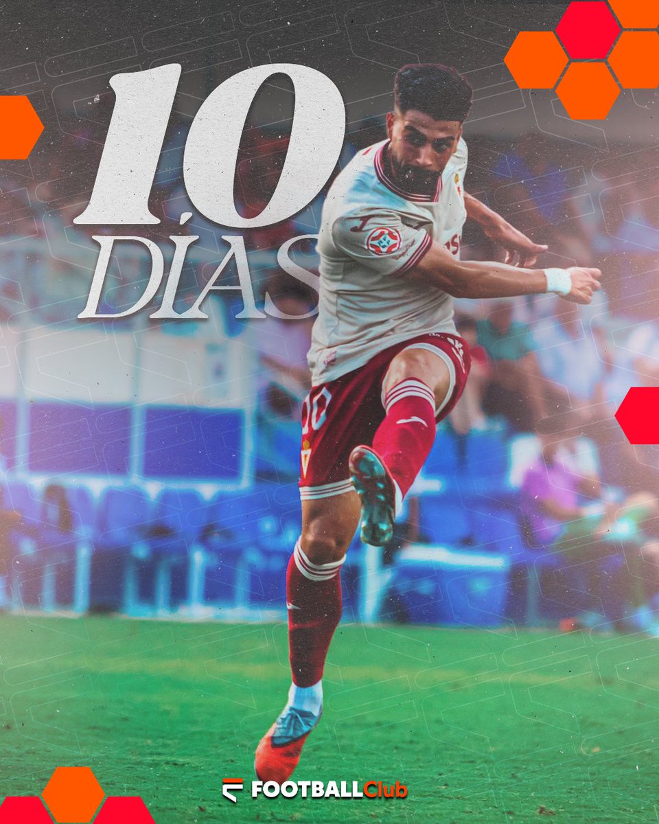 FootballClub's tweet photo. 😎 Ustedes tan tranquilos, y 𝒔𝒐𝒍𝒐 𝒒𝒖𝒆𝒅𝒂𝒏 𝟏𝟎 𝒅𝒊́𝒂𝒔 𝒑𝒂𝒓𝒂 𝒒𝒖𝒆 𝒗𝒖𝒆𝒍𝒗𝒂 𝒍𝒂 𝑷𝒓𝒊𝒎𝒆𝒓𝒂 𝑭𝒆𝒅𝒆𝒓𝒂𝒄𝒊𝒐́𝒏

👏 Esto ya está aquí

👀 No te lo pierdas en https://t.co/5wQLfmLbAO con el plan de temporada o mensual

#MiEquipoPrimeraFederación https://t.co/kqsfb8WMYj