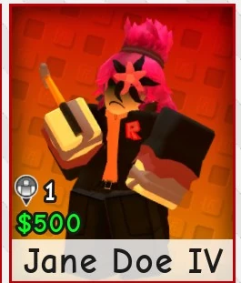 Forsaken_News's tweet photo. 🚨News🚨

With this collaboration teaser, it shows 4 new skins, being for Dusekkar, Jane Doe, Chance and 1x1x1x1, based off some designs from Retro Tower Defense!

#Forsaken #forsakenroblox #RTD https://t.co/HTnsOpXUYz