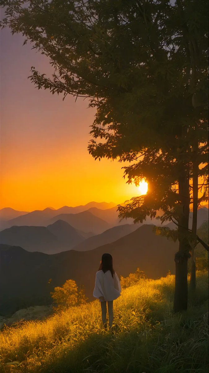 ColumbusDucfu6's tweet photo. Just hiked up to that hidden mountain overlook, and wow—sunset painting the valley pink and gold, fresh pine air filling my lungs. This is why I never skip the extra mile. ， https://t.co/XFbfdhTpAa