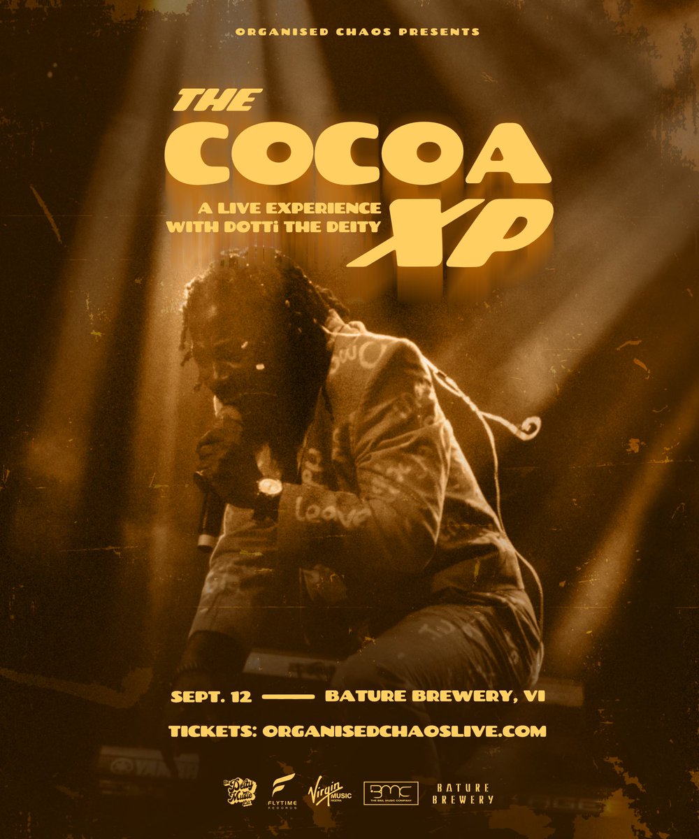 DOTTiTheDeity's tweet photo. My village people! Come experience Cocoa Hue, live for the first time! 🗿🍫✨

I’m bringing the album,  The Pantheon and a spectrum of flavours to the stage at @BatureBrewery 

Early bird tickets are out now, get yours before they’re sold out. 

Date: September 12th
Time: 7pm
Tickets: https://t.co/Pew03WfhId