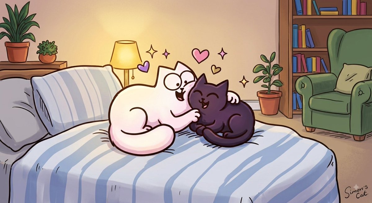 Tr_Saludos's tweet photo. @SimonsCatMeme Happy Black Cat Appreciation Day  😼🖤

Black cats deserve just as much love, cuddles, and happiness as all the others 🐈‍⬛✨ https://t.co/oisqIs2nmj