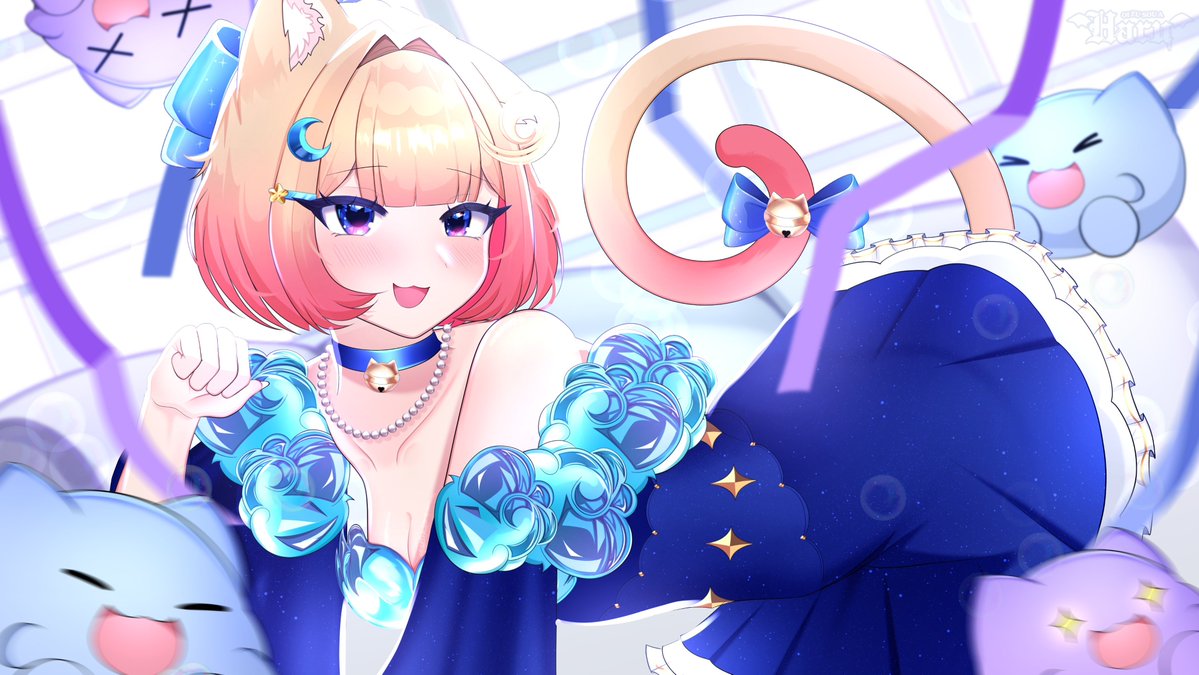 nialullu's tweet photo. Get to know Nia!! ( •̀ ω •́ )✧

› age: 100 (Magic Cat)
› gender: female
› sexuality: bi
› height: 160cm 
› fav food: noodle
› fav game: Aion
› fav show: sailor moon
› fav anime : kamisama hajimemashita
› fav artist: @oieusouaharu
› fav animal: cat, foxes, birds https://t.co/LrT7NCSQyJ