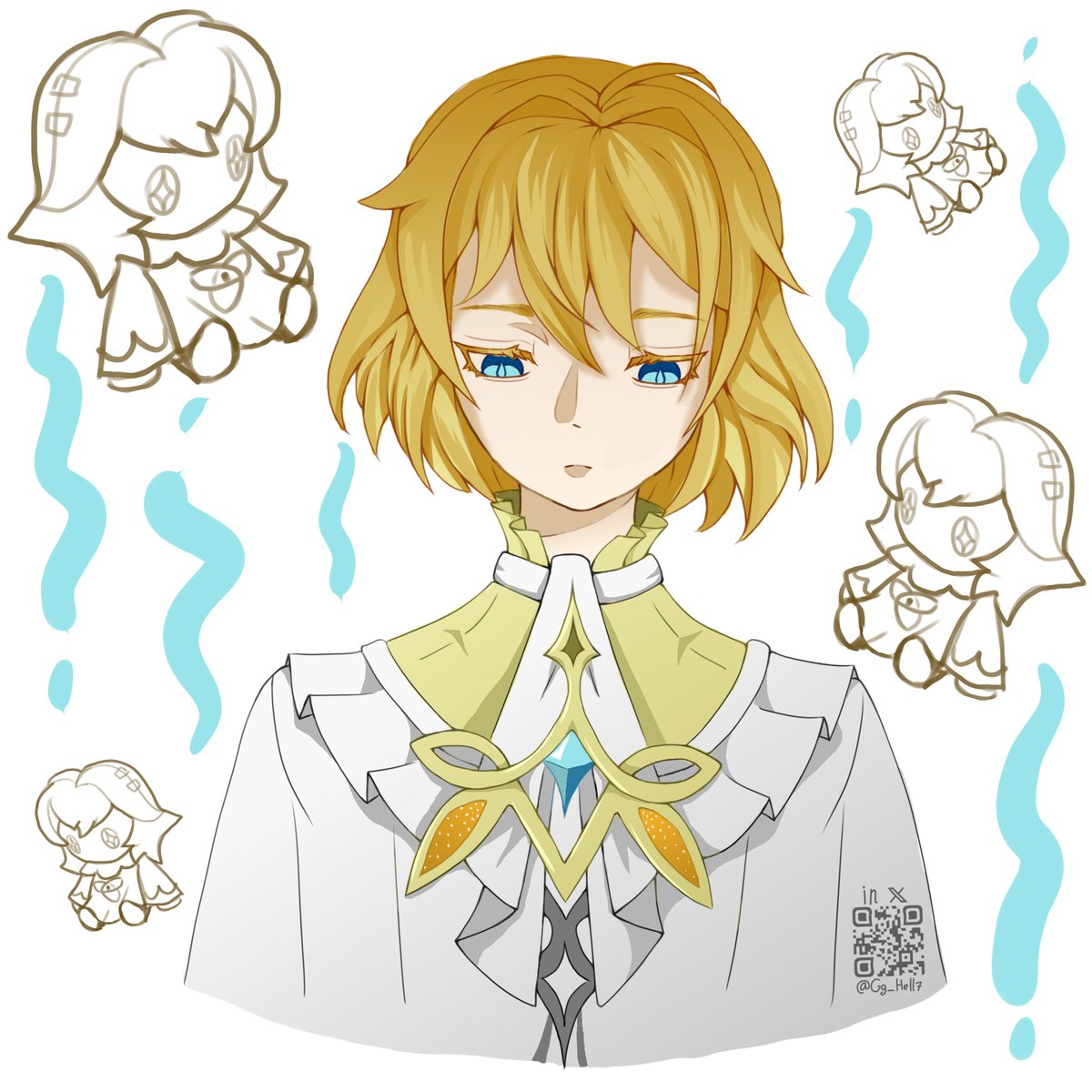 Gg_Hell7's tweet photo. Ikhor hereeee!! 

#Ikhor #genshin #art #Snezhnaya https://t.co/JTNkcVt3zE