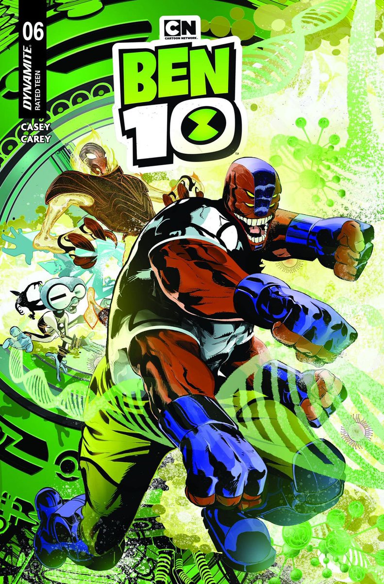 BenTenNews's tweet photo. Duncan Rouleau’s cover for Ben 10 #6

Out November 2026 https://t.co/lBDGP1H8bI