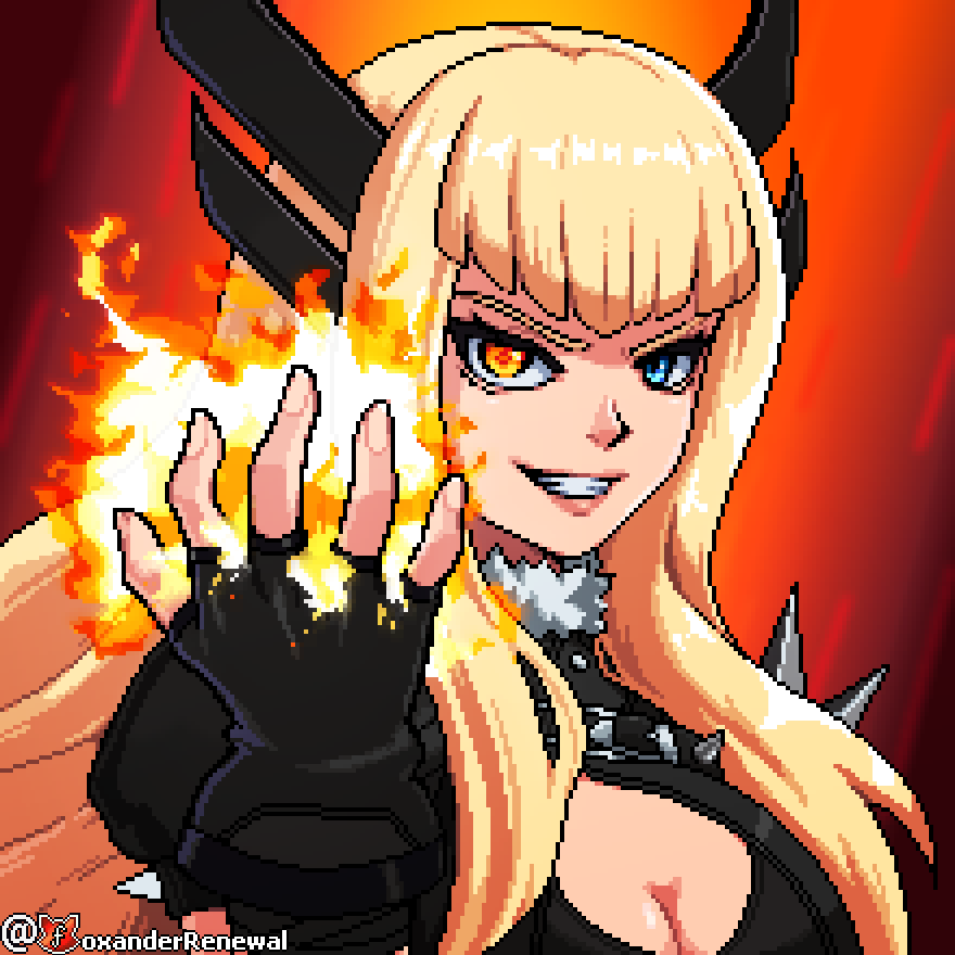 FoxanderRenewal's tweet photo. I've been greatly enjoying #MARVELTokon, so I want to add to the hype with this Magik artwork. https://t.co/NuIfi2Vy2j