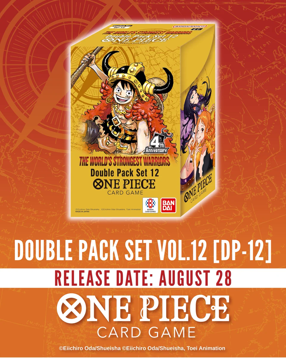 ONE PIECE CARD GAME Official Shop US в X: „Double Pack Set Vol.12