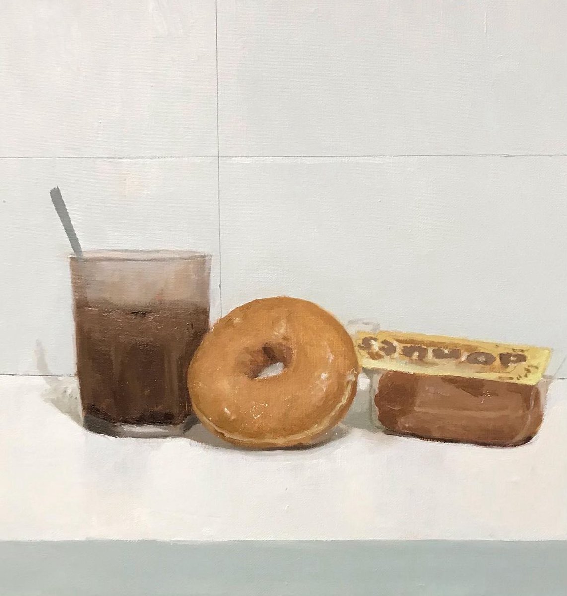 pepebaenanieto's tweet photo. Cola caos , Óleo sobre linos 30x30cm https://t.co/yWgEgJ0Y3q