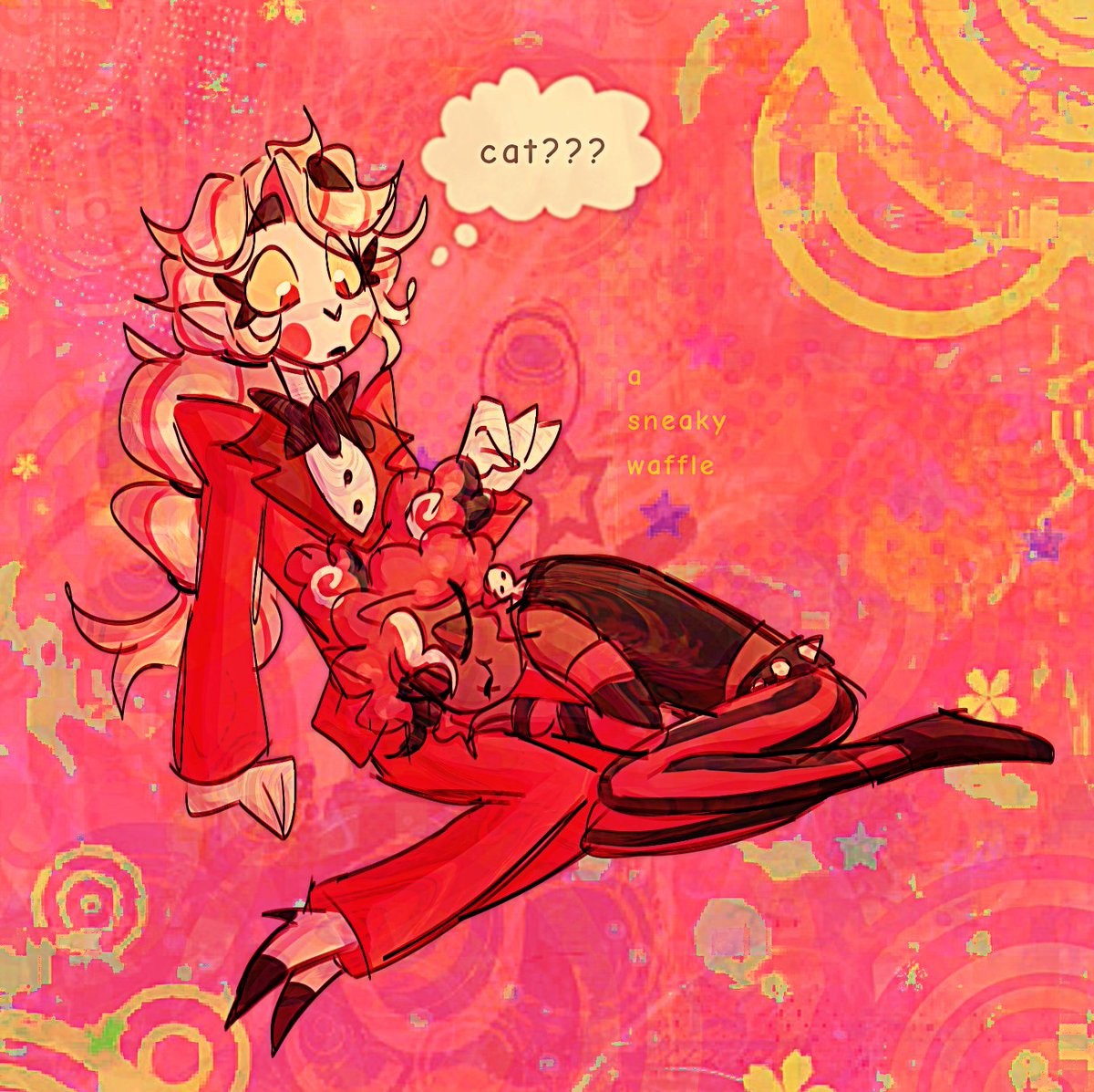 a_sneaky_waffle's tweet photo. i cant believe i havent posted about them yet, i rlly like these two :>
#royalvelvette #royalvel #hazbinhotel #hazbinhotelfanart https://t.co/MJxGykcohr