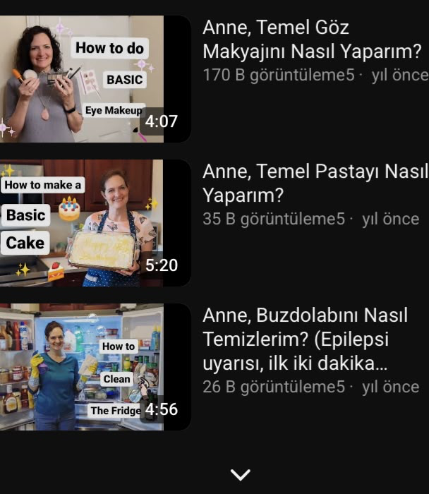 etginlik's tweet photo. Bir kadın, annesiz büyüyen kızlara yardım etmek için YouTube'da bir kanal oluşturdu. https://t.co/R8ywy8CGUE