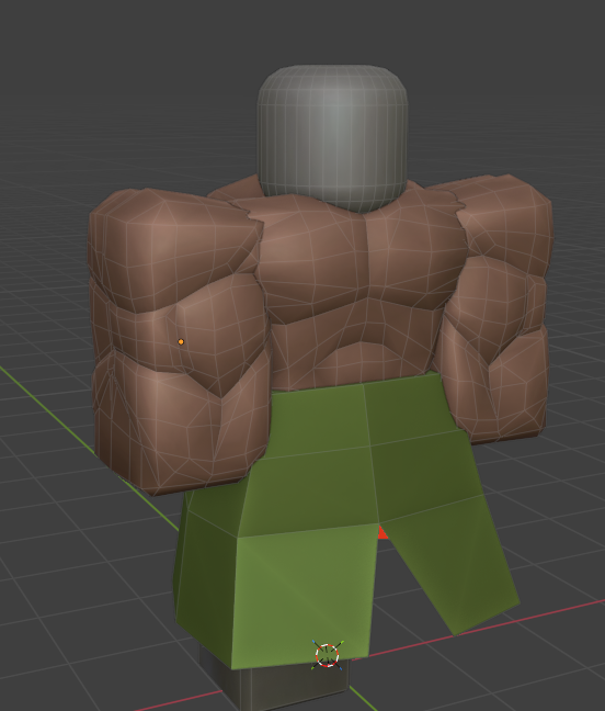 JSand910's tweet photo. wip broly 
#RobloxDev #3dart #AnimeArt #robloxstudio #blender https://t.co/dPlfldJvAX