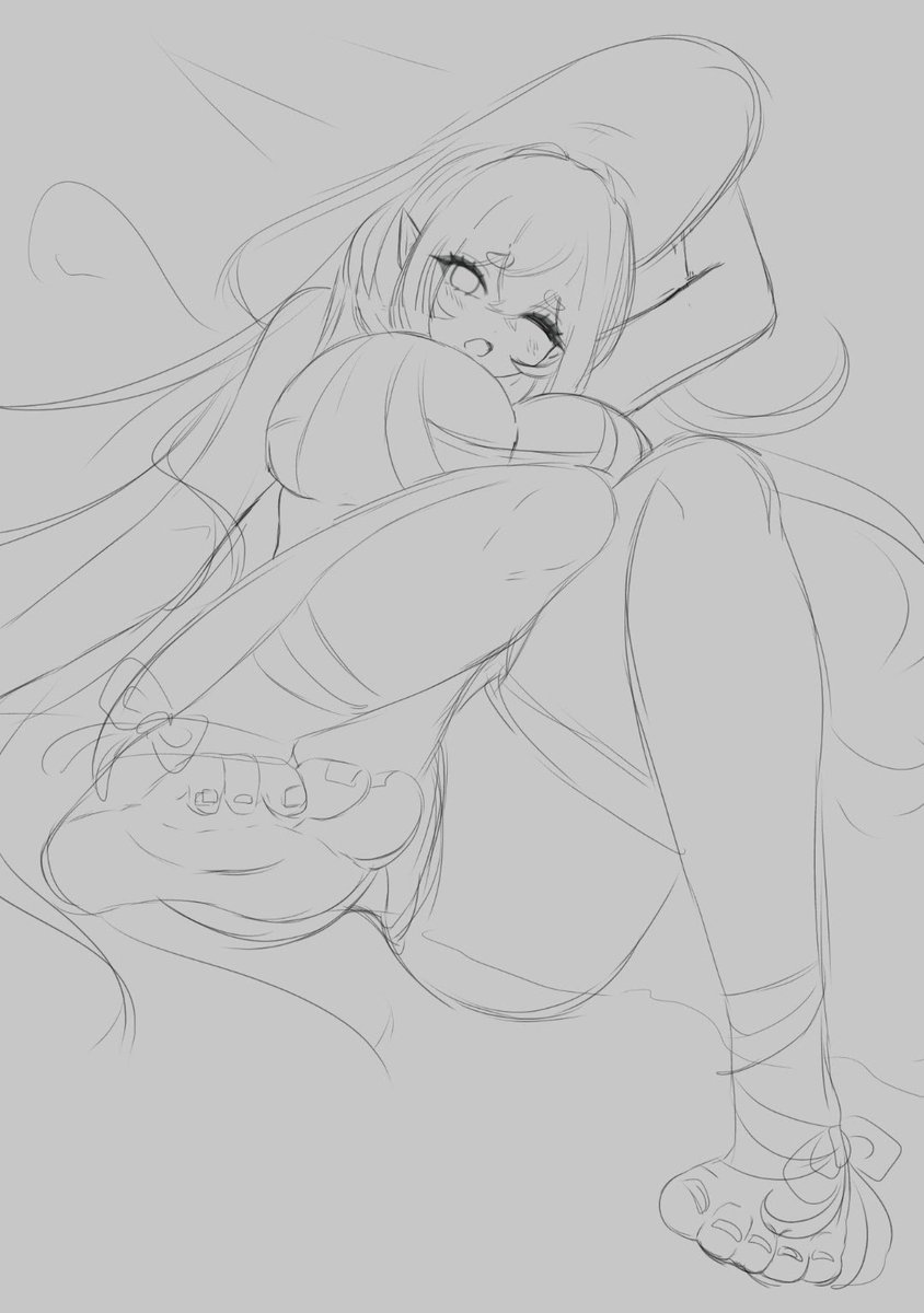 _Velvetdreamer_'s tweet photo. Hi there🌊☁️
Here are some sketches, YCH slots are available.

0/5 lost

$35

#art #ych #vtuber https://t.co/JXfURI0a2Q