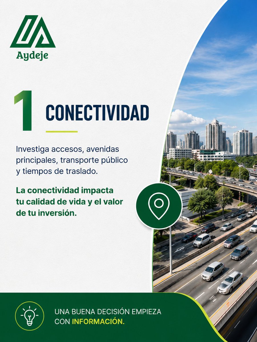 Aydeje's tweet photo. Una zona puede verse bonita, pero eso no significa que sea la mejor opción para hacer crecer tu inversión. Antes de comprar una propiedad, toma en cuenta estos tips y descubre qué debes evaluar antes de tomar una decisión.
¿Buscas una zona con potencial? 
Contáctanos. 
 #AYDEJE https://t.co/SpEYiYTECb