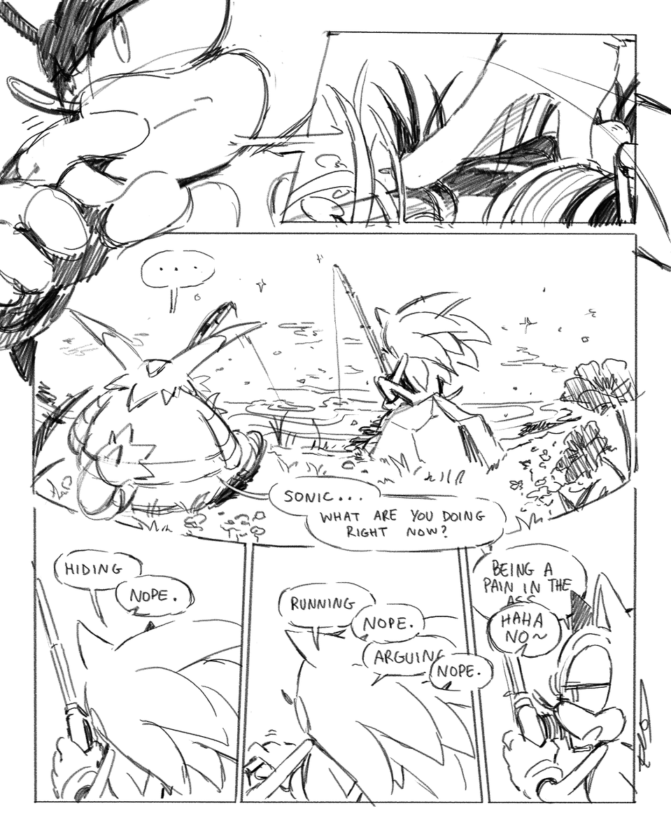 ebettoran's tweet photo. Last Thread (2/3)

Words of wisdom from a really patient friend.
Part 2 of a Sonic Frontiers mini-comic I wrote up a while ago~ https://t.co/kXeN2uVfDy