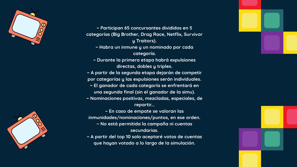 SimusAlvi's tweet photo. 👁️ CAST Y MECÁNICA 👁️
#SimuBattleReality https://t.co/51DbTBv56F