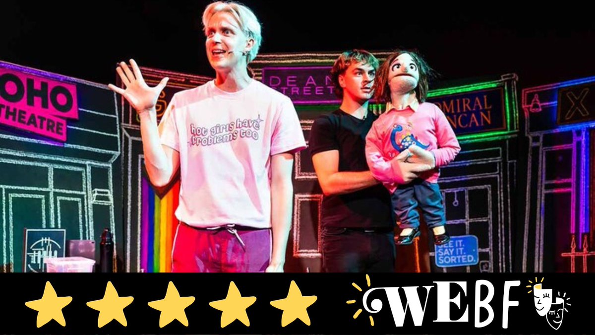 WESTENDBF's tweet photo. 🎭 ✨FRINGE REVIEW✨🎭

Linus Karp Was Hit With An Umbrella tells of the homophobic attack Linus experienced in Soho in 2024, a much more personal (yet somehow still hilarious) show from @AwkwardProds at @edfringe.

"Bloody brilliant."

📷 Danny Kaan

https://t.co/lyF0Ftts3E https://t.co/Fw6EPYIa1E
