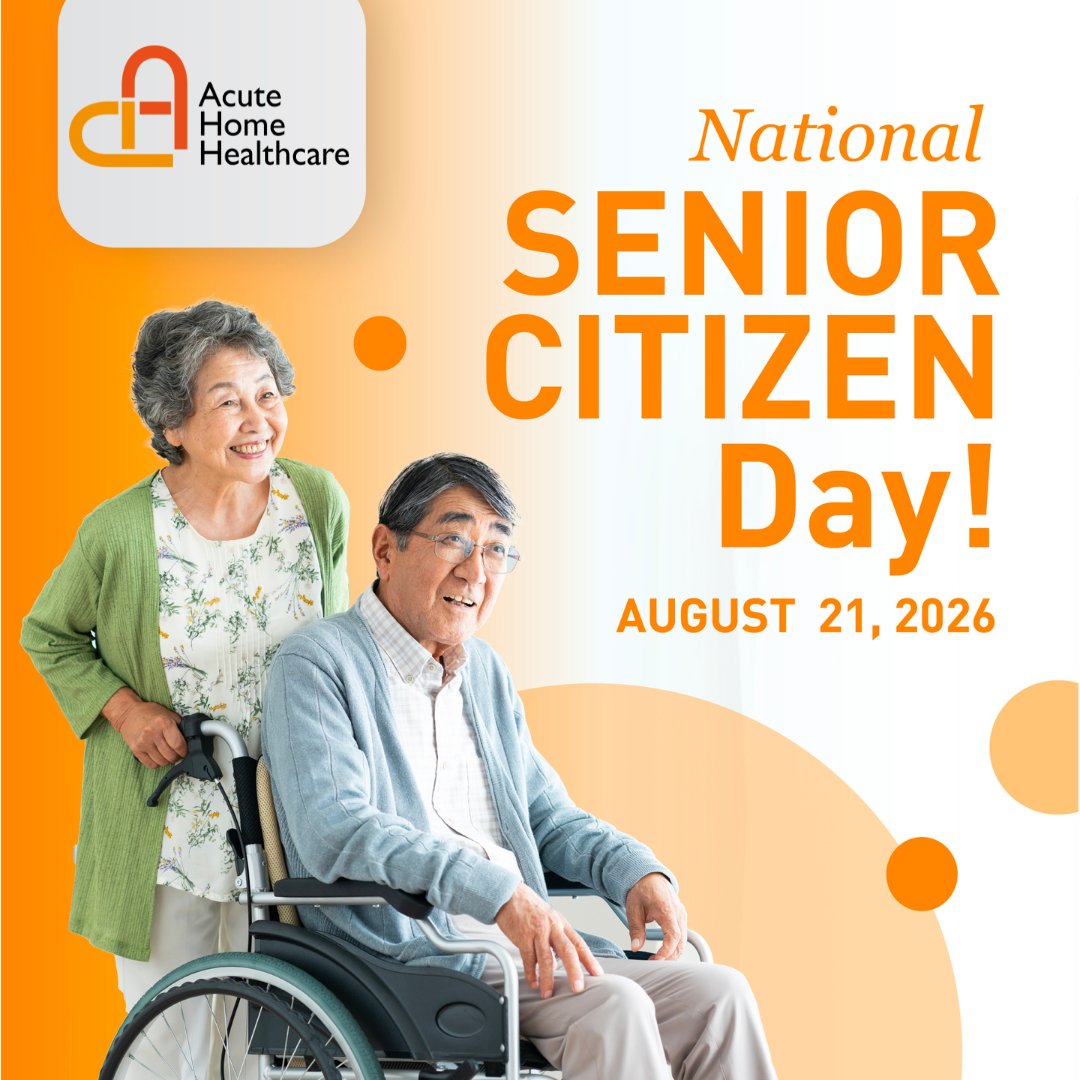 AcuteHomeHealth's tweet photo. 💙 Today, we celebrate National Senior Citizens Day by honoring the wisdom, stories, and legacies of older adults. Let’s cherish their contributions and the joy they bring to every generation. 🩵

#NationalSeniorCitizensDay #CelebrateSeniors #AgingWithGrace https://t.co/2boZkfagYN