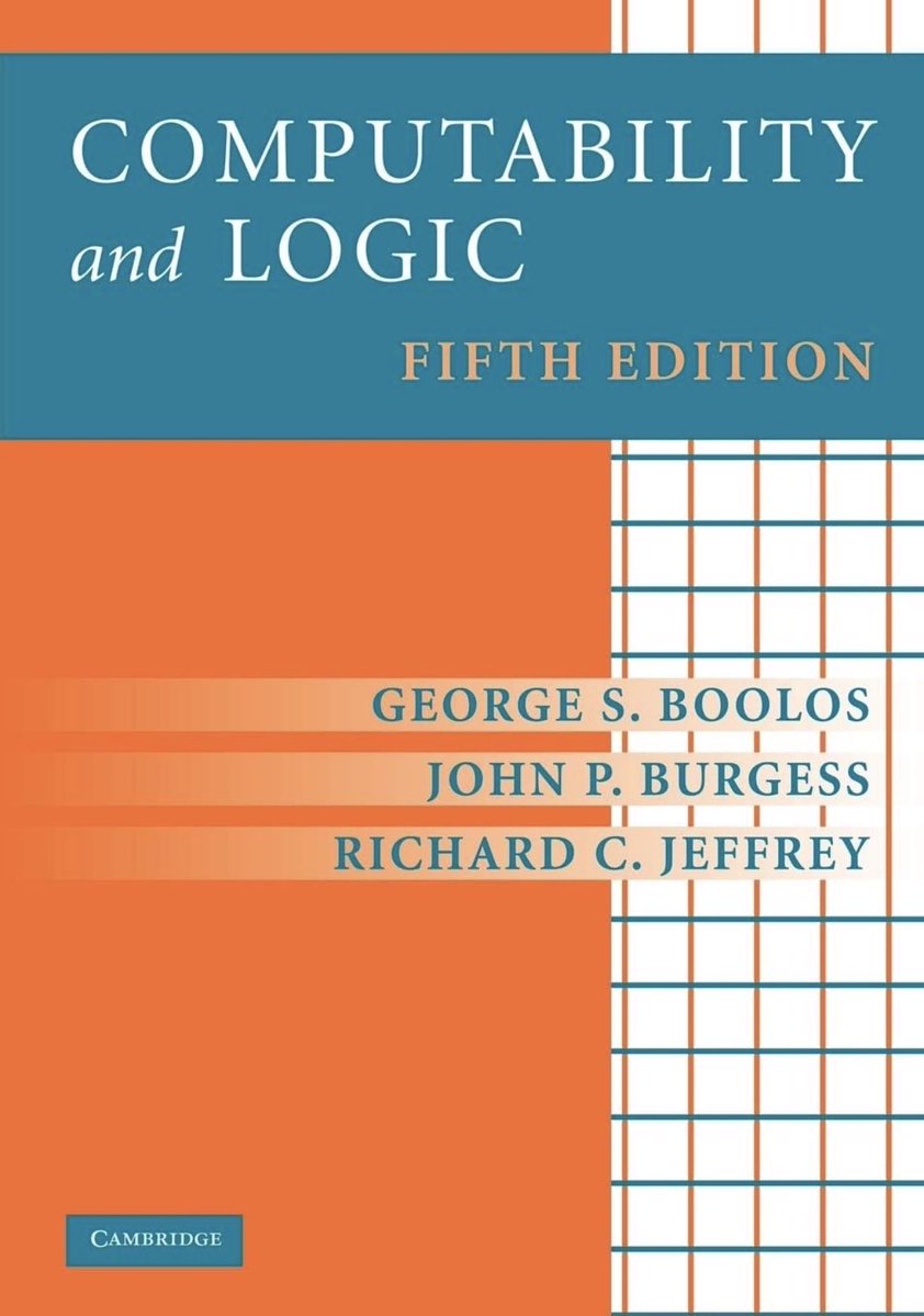 KirkDBorne's tweet photo. Computability and Logic [5th Edition]: https://t.co/ZVGaQhJpga https://t.co/O4sY9s3Y7T
