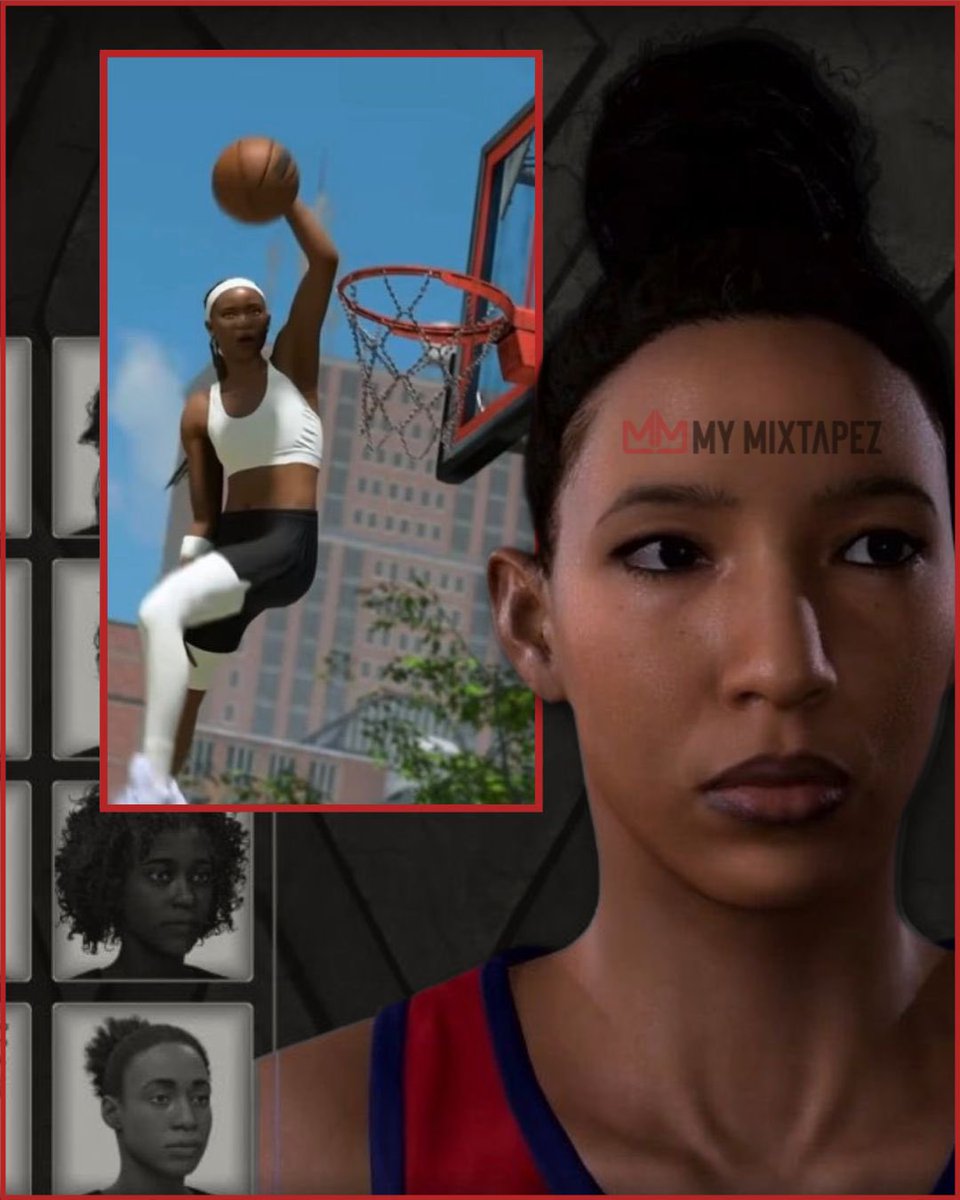mymixtapez's tweet photo. Nba 2K Officially Launches Female Myplayers - With The Same Height, Weight &amp; Appearance Options As Male Myplayers 🔥💯 https://t.co/W1WQtnFVM0