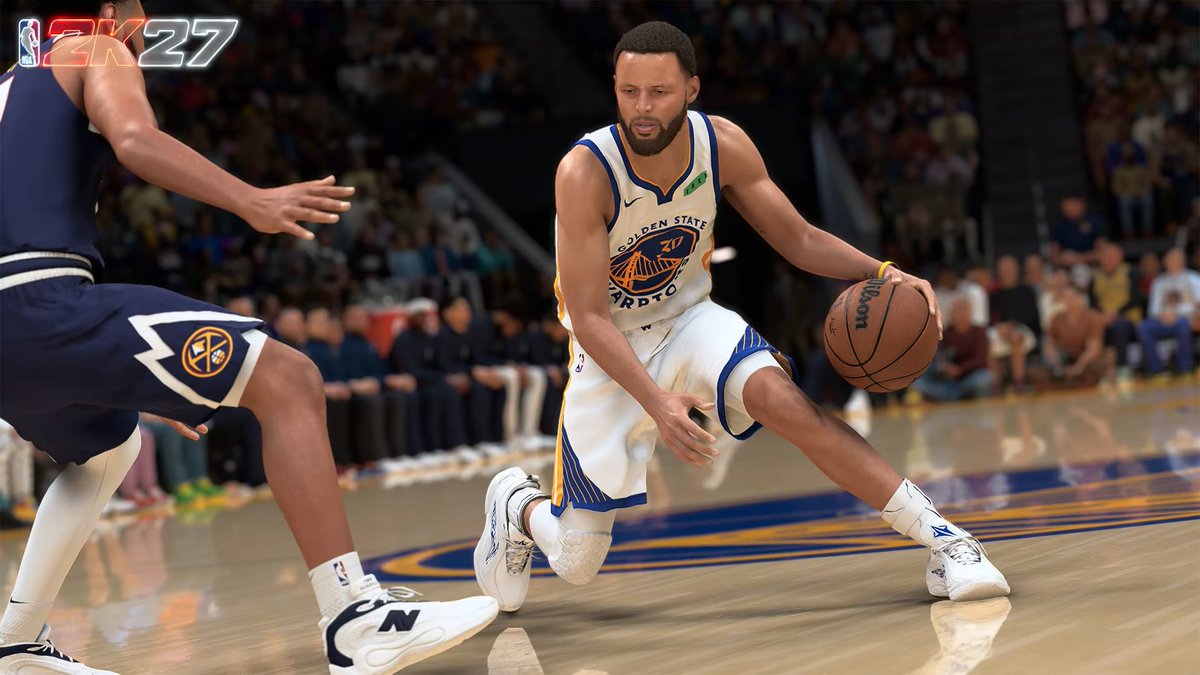 2KIntel's tweet photo. NBA 2K27 is making Ankle Breakers skill-based:

Ankle Breakers are no longer purely chance-based
The game tracks a defender’s momentum and reactions in real time
Catching a defender moving or reaching the wrong way greatly increases the chance of breaking their ankles
Defensive ratings determine how closely defenders need to mirror ball handlers
Agility determines how quickly defenders can recover after guessing wrong