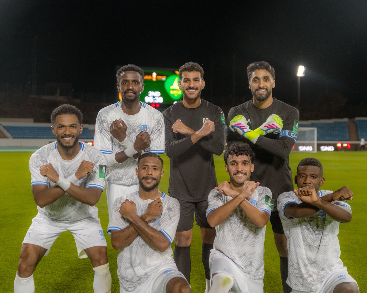 ALAKHDOUD's tweet photo. ألا ياعسـى الفرحة ما تفارقكم 🩵🦁

#الاخدود_الخليج https://t.co/W93N6hf3l0