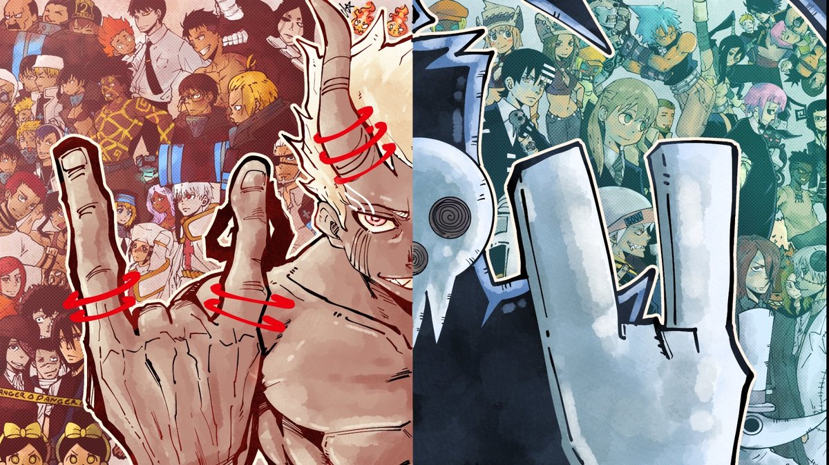 alextrellass's tweet photo. Definitely the Fire Force/Soul Eater art 😸 https://t.co/pIfwlUlFyZ