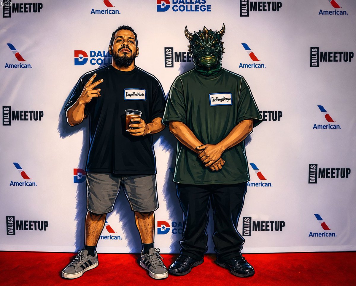 TheKingsDragon_'s tweet photo. @DopeTheMusic & @TheKingsDragon_
@MeetupDallas 8 13 26
Prepare For The Invasion 🔥
#dallasmeetup
#texaslive
#theinvasion
#mynameis
#thedragon https://t.co/3ns45P44Kw