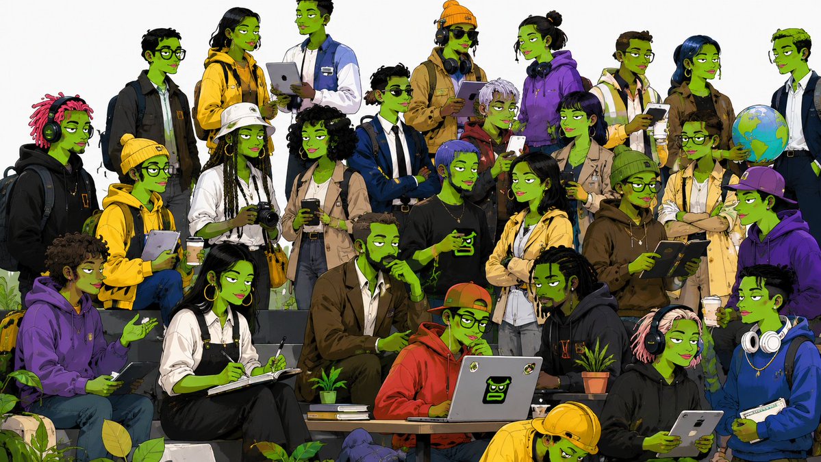 AIUBC00FF's tweet photo. Users come for distribution.
Builders stay for culture.
Value compounds from there.

AI WORKS. HUMANS OWN.