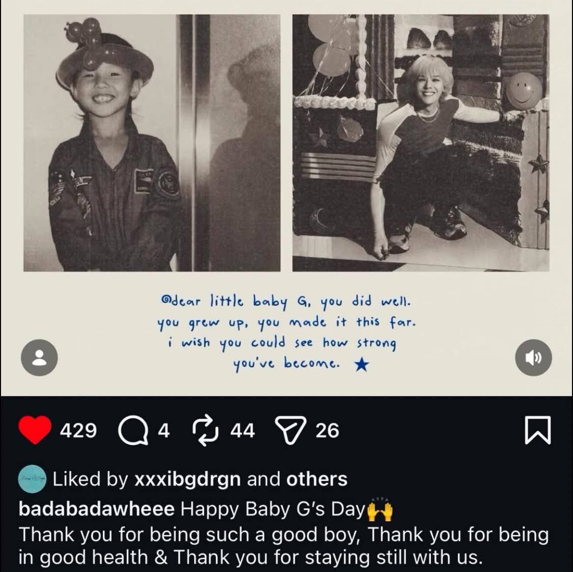 papiperaG's tweet photo. Did GD just like my wish on his bd and as a 20th anniversary gift? 😭

I am shaking and crying omg
I waited this for 14years, ( started using IG and Twitter because I wish to be noticed by him ) and I can die peacefully now.

#GD #gdragon #bigbang #20thAnniversary https://t.co/XIh2f5i0Hc