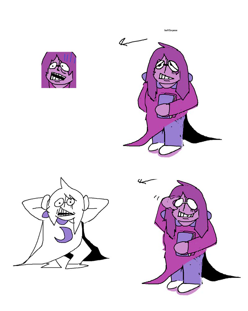 UT_Characters2's tweet photo. Today's #deltarune character of the day is Seth! https://t.co/4GxdI9fsiL