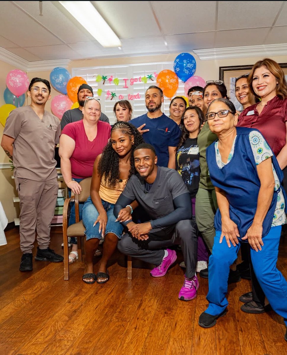 Ediieepius's tweet photo. Awwwwn KC’s farewell at his old Job, his last day as a CNA. He’s so loved🥹🥰 https://t.co/mxq8VdXdf4
