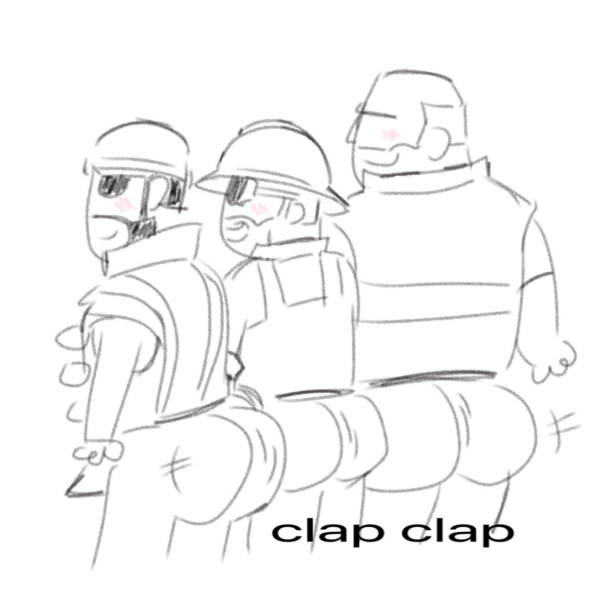 democest's tweet photo. its like a concert when they walk together cus them cheeks are clapping https://t.co/SkXjWfhViM