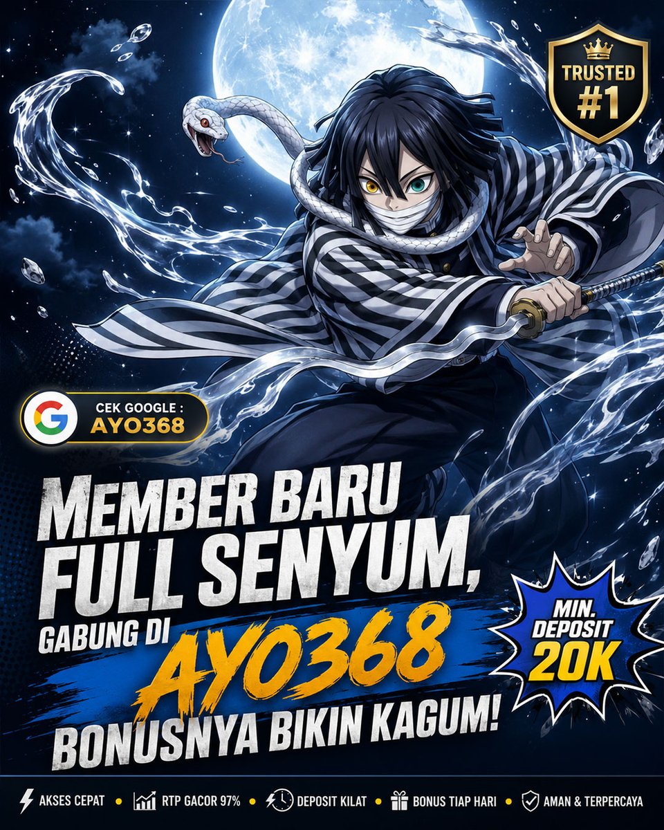 VictoriaBo40385's tweet photo. 🔥 SLOT GACOR HARI INI
📍 Cari Di Google "AYO368"
📌 Link Resmi ➜ https://t.co/pgx93lhQlf
🔔 Bocoran RTP Olympus Jam Hari Ini
🎮 Platform Situs iGaming Online Terlengkap
🎁 Depo 100 Bonus 100 Langsung Diawal https://t.co/BR3Lb95Qkw