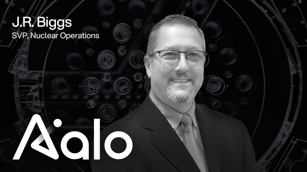 AaloAtomics's tweet photo. We are proud to welcome J.R. Biggs to Aalo Atomics as Senior Vice President of Nuclear Operations.

J.R. brings more than 45 years of experience taking complex nuclear facilities from concept to operation. 

He previously served as Deputy Director for Advanced Reactor Demonstrations at Battelle Energy Alliance. He also chaired the Joint Test Group for advanced reactor startup at Idaho National Laboratory. In those roles, he supported DOE startup authorization and oversaw construction, fueling, startup testing, and initial criticality.

His career includes many of the nation's most significant advanced reactor programs including the restart of the TREAT reactor, Project Pele, Antares Mk-0, and the establishment of DOME as a Hazard Category 2 nuclear facility.

At Aalo, he will work on the operational organization and governance needed to take advanced reactors from development to commercial deployment.

Deploying reactors at scale requires more than great technology. It requires disciplined execution and operational excellence. Few people have shown this more often than J.R. and we're honored to have him.
