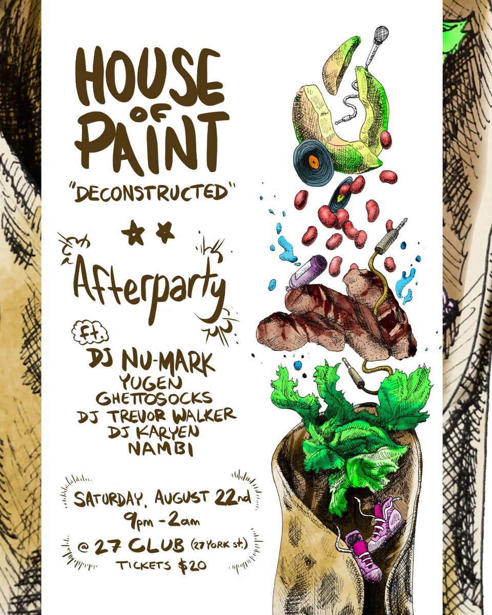 capcityhiphop_'s tweet photo. House of PainT is back. 🔥

DECONSTRUCTED takes over Ottawa August 21–23 with three days of Hip Hop, poetry, graffiti, dance battles, music and community.

🎤 OG500 Poetry Slam
🕺 Whacking Battle — Pride Edition
🎨 Main Day + battles at Brewer Park
🎧 Afterparty ft. DJ Nu-Mark, YUJEN, Ghettosocks, Nambi + more
🗣️ Knowledge Conference
💿 High Fidelity x House of PainT

#HouseOfPainT #DECONSTRUCTED #Ottawa