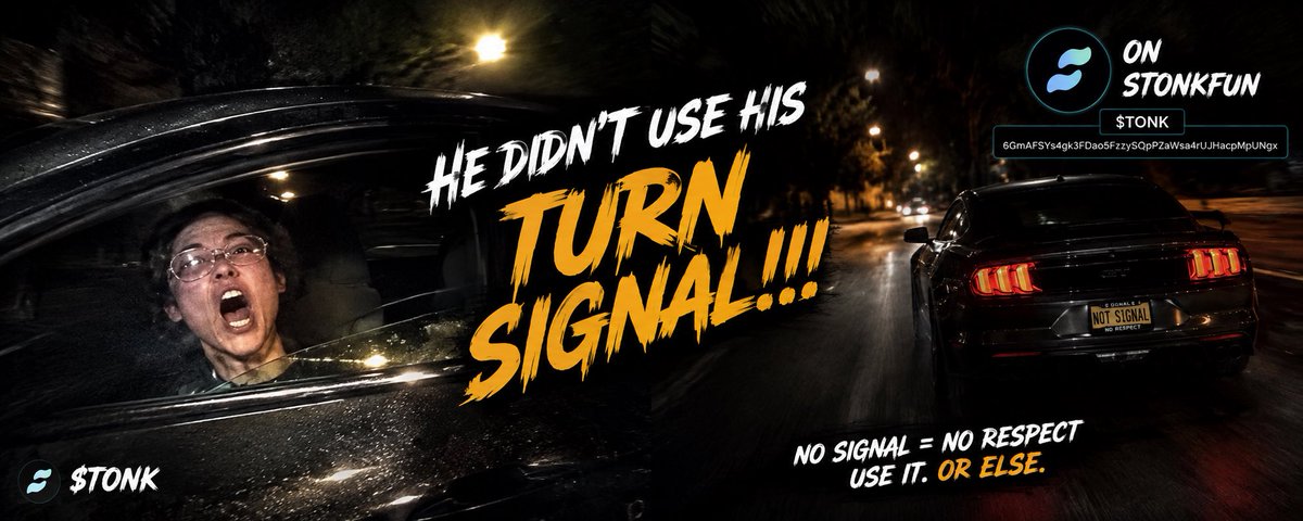 TurnSignel's tweet photo. STURN Signal pairs with TSLAx on StonkFun. https://t.co/rIJsGdkGDs