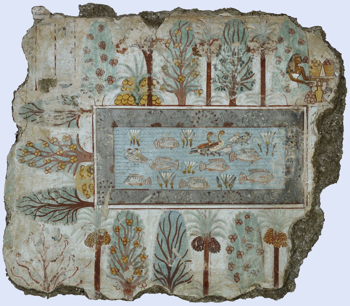 sailorsRest1's tweet photo. Depictions of ancient Egyptian gardens https://t.co/pb1pYM3DOJ