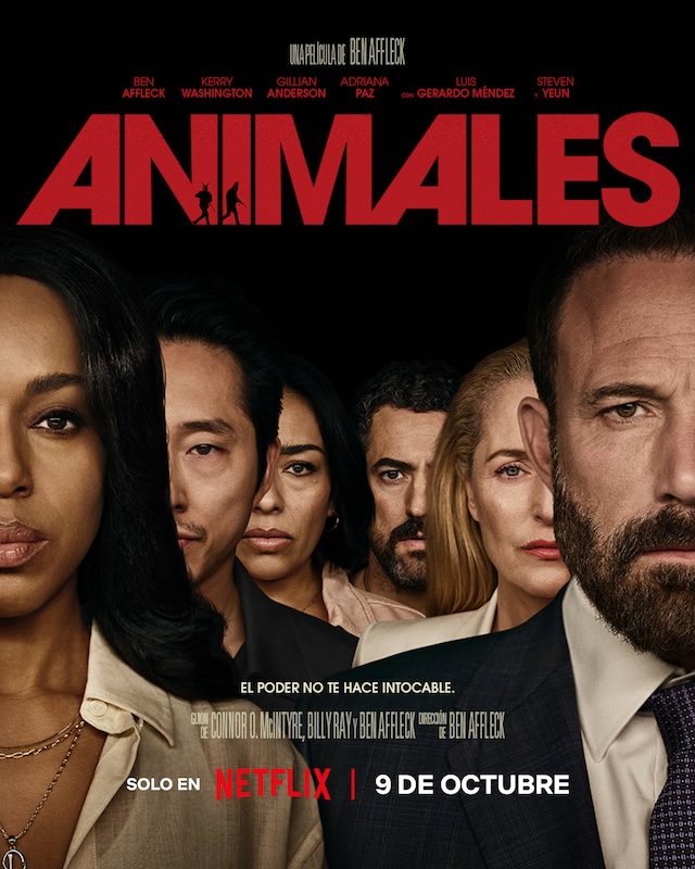 Setlistmx's tweet photo. #Cine // Ben Affleck regresa como director con la cinta ANIMALES un thriller de suspenso con elenco internacional que llega a Netflix este 9 de octubre.
https://t.co/ulh1z7xB8u https://t.co/7a1S3BEgRo