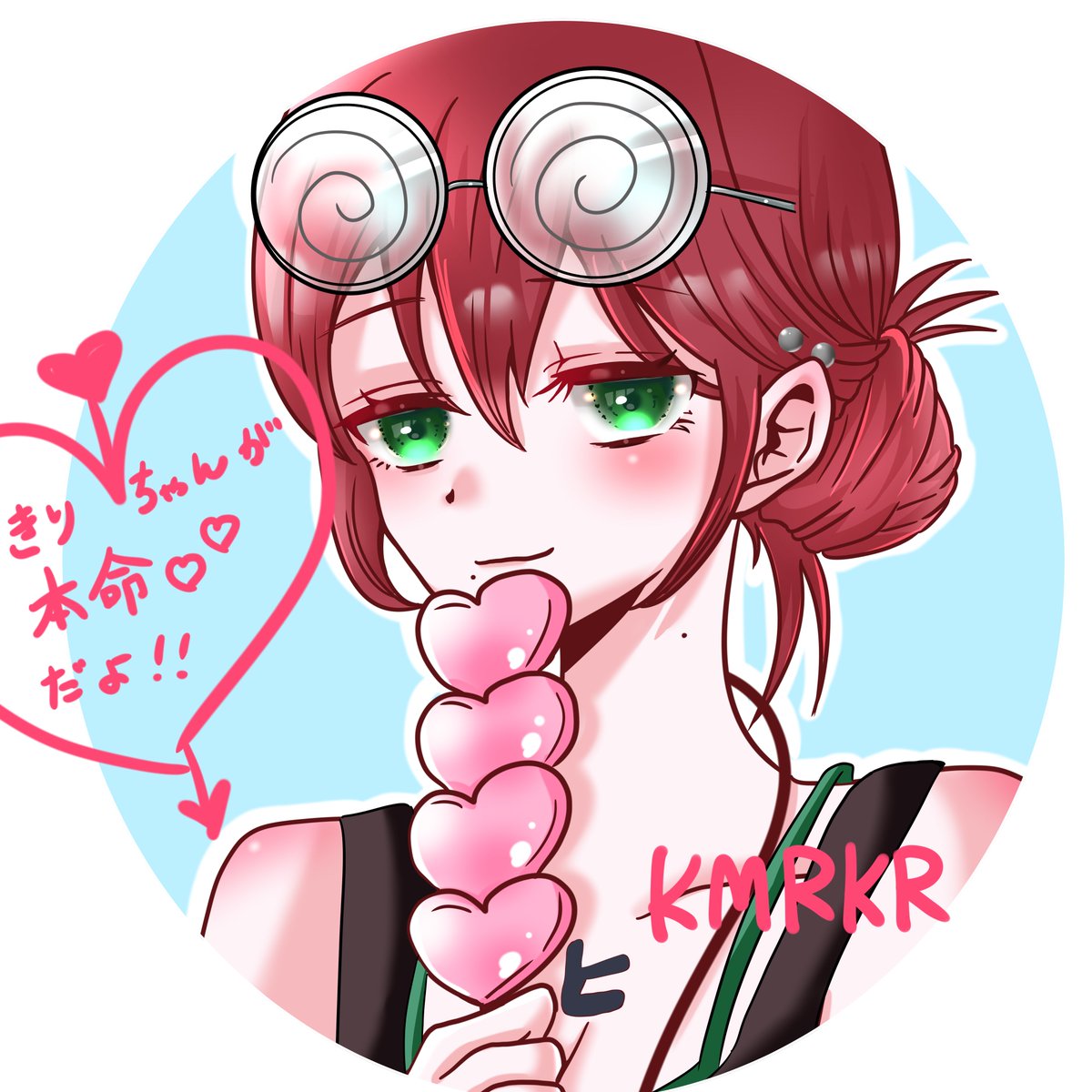Rehite16's tweet photo. #Kr1fa
本命最高！孤守さんを近所のお姉さんに布教してファンアート描いてもらった！ https://t.co/lnt2IB5yta