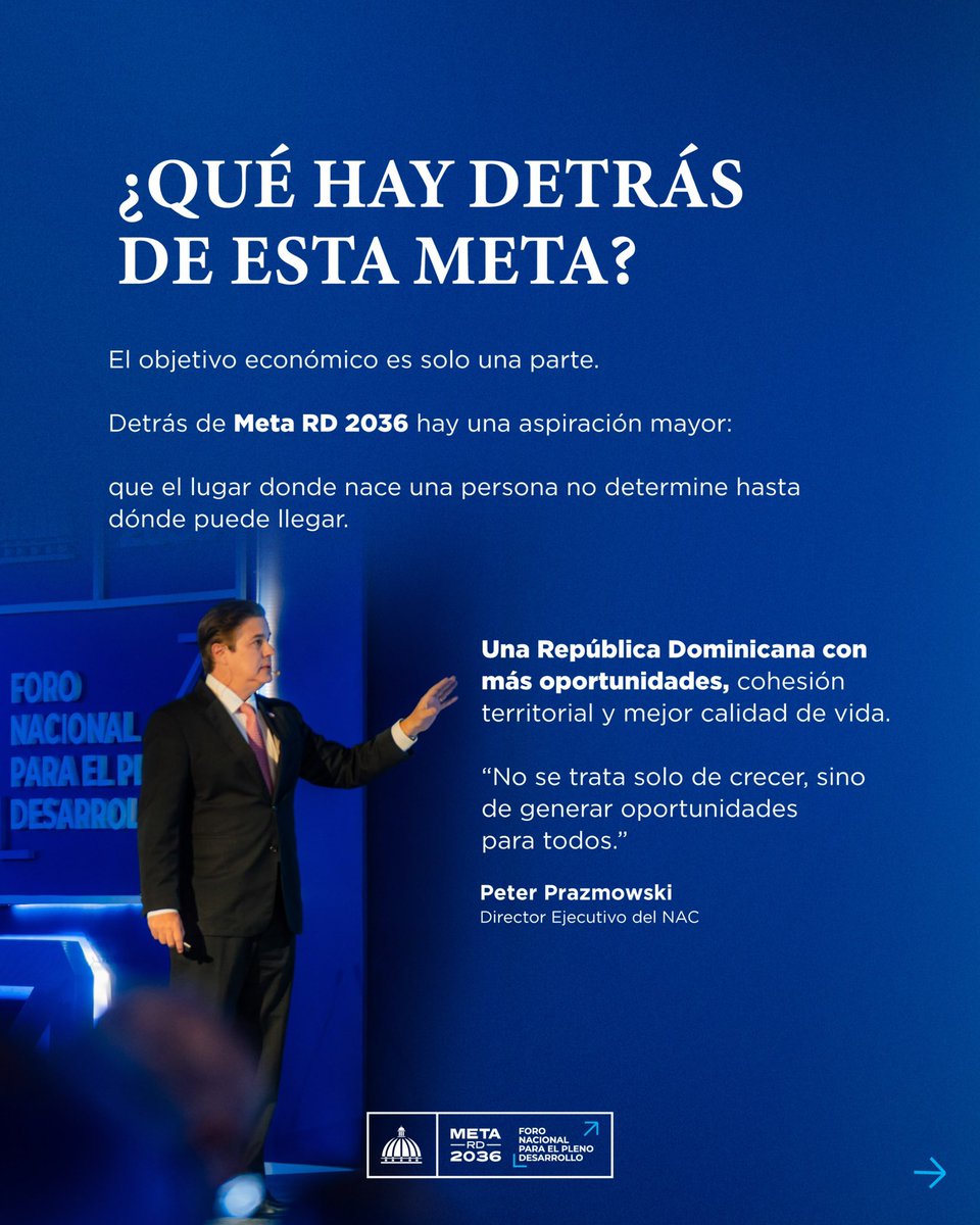 MinpreRD's tweet photo. Una visión compartida, grandes metas y un país avanzando en la misma dirección. 

#MetaRD2036 https://t.co/5WEy8KLOr2