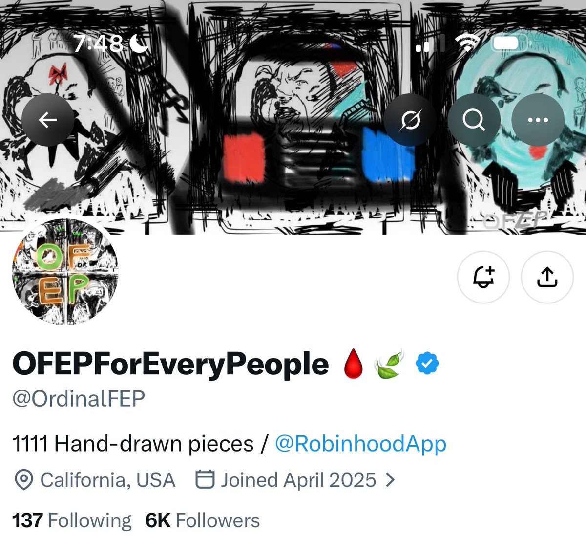 KingsEcheeh's tweet photo. Glad to announce i have secured collaboration with @OrdinalFEP 

▪️ 1111 Supply
▪️ Robinhood Chain
▪️ Hand-Drawn Art

You need GTD Spot? https://t.co/CjoHzLRtLt