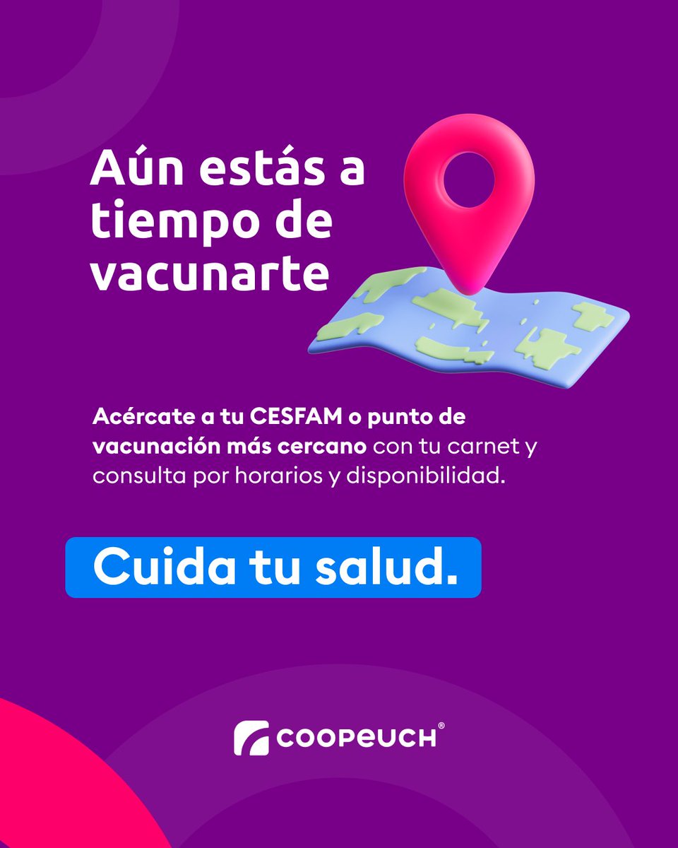 wiwrm's tweet photo. ¡Vacúnate hoy contra la Influenza y mantén tu salud protegida! 

Aún estás a tiempo de recibir tu dosis. Recuerda que es 100% gratuita en todos los centros de salud públicos y vacunatorios en convenio.

Vacunarte solo toma unos minutos.

¡Pásale el dato a tus familiares y amigos para que se cuiden juntos!