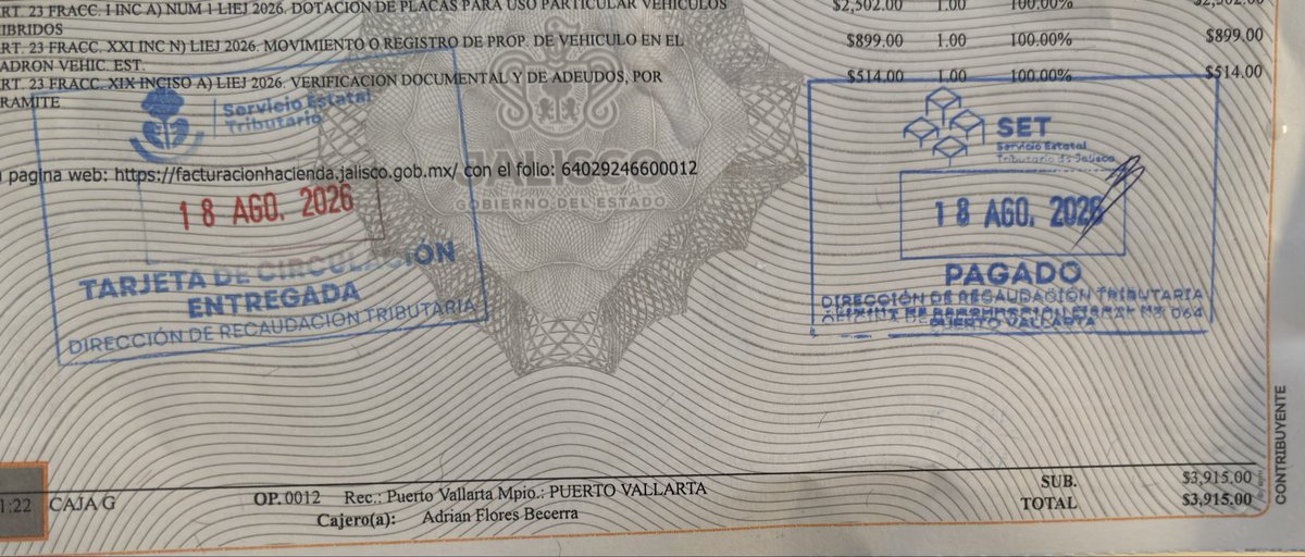 Jorge_ah's tweet photo. Y a todo esto cuál es el beneficio de comprar carro híbrido enchufable, si de todos modos cobran completas las placas, no que tenía 50% @TransporteJal @PabloLemusN https://t.co/ByZangDMOz