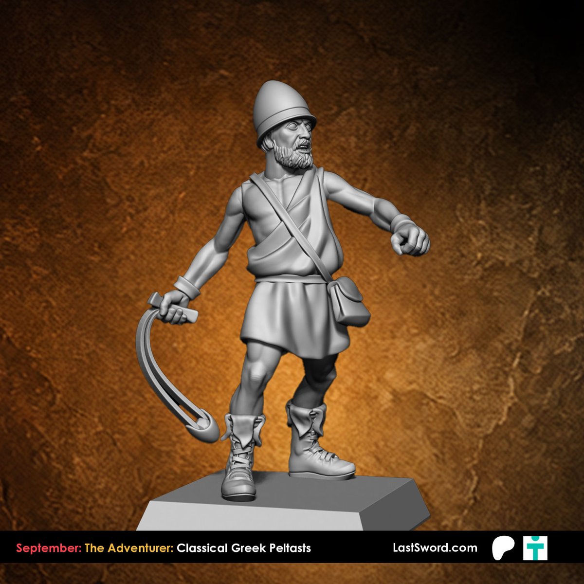 LastSwordMinis's tweet photo. (WIP) September Patreon: The Adventurer: Classical Greek Peltasts
The projectiles from their slings echoed off our helmets, seeking to wound us
Get yours soon at our Patreon
-
#classicalgreek #peltast #SAGA #hailcaesarwarlordgames #3dprint #lastswordminiatures #warriorsofathena https://t.co/TqMtmmccH1